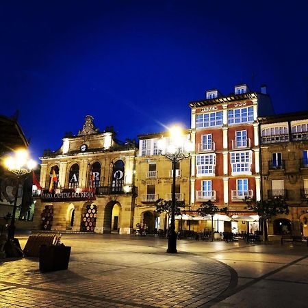 Hotel Plaza De La Paz Haro Dış mekan fotoğraf